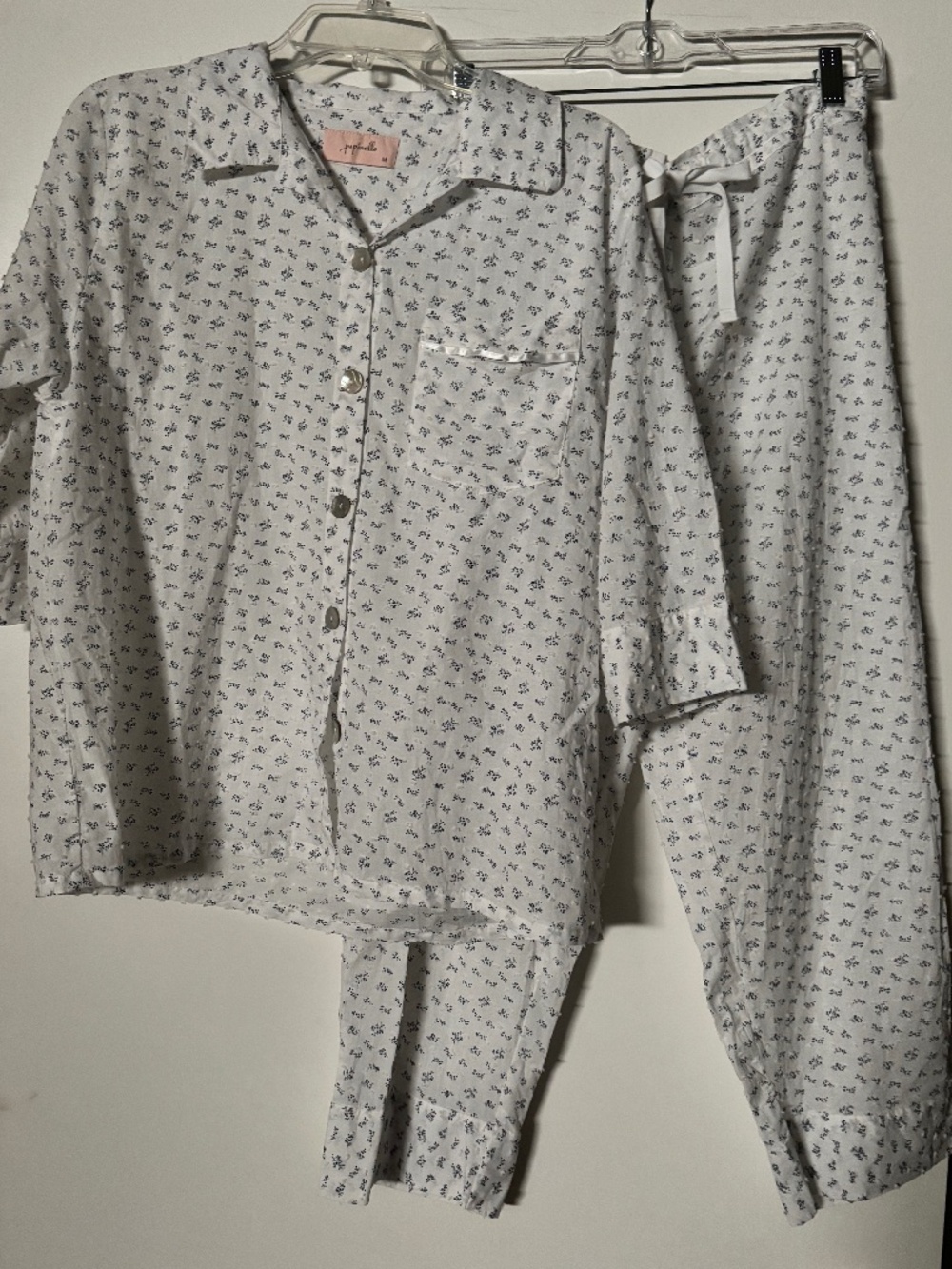 Papinelle cropped pajamas